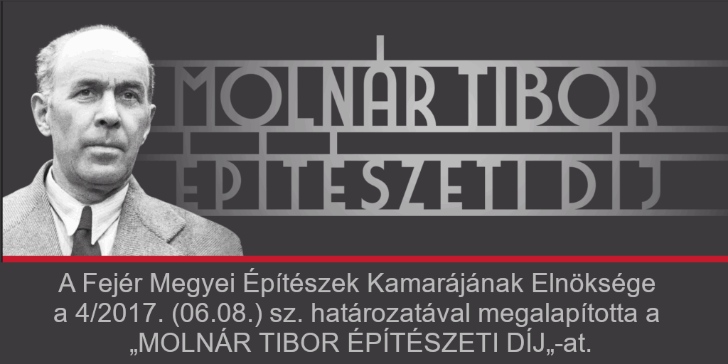 Molnár Tibor Építészeti Díj alapítása