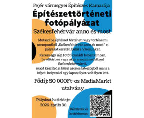 Építészettörténeti Fotópályázat -2026